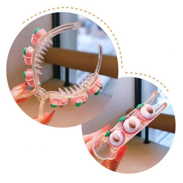 2 kpl Ponytail Hair Claws Hiusklipsit STYLE 2 STYLE 2 Style 2