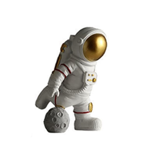Astronautfigurer Spaceman Moon Skulptur Dekorativ C C C
