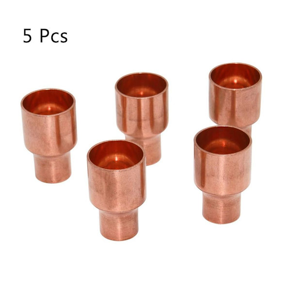 5 STK rett kobling kobberkobling 5PCS