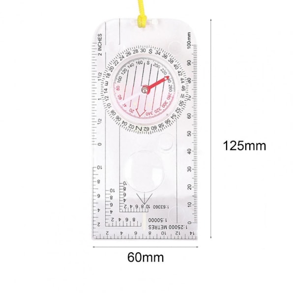 Compass Navigation Orienteringsverktyg Skallinjal