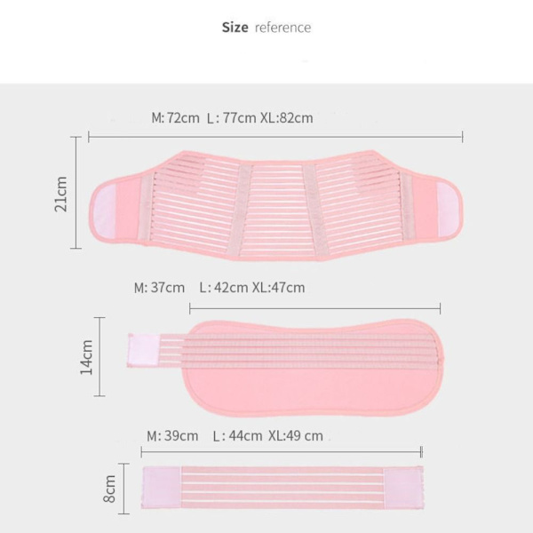 Magband Gravidbälte ROSA L pink L