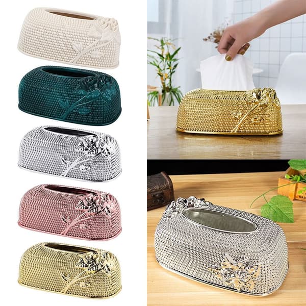 Tissue Box Serviettholder GULL Gold