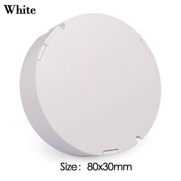 Elektronisk projektlåda Vattentät cover Projekt VIT 80X30MM White 80x30mm