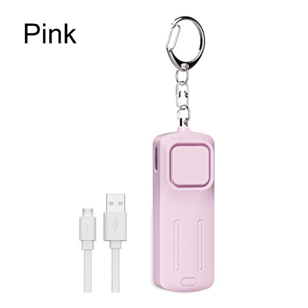 Hälytysavaimenperä Taskulamppu Hälytys PINK pink