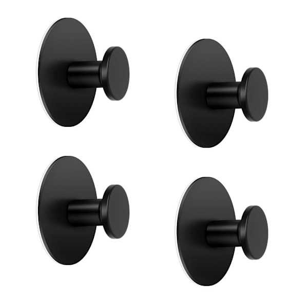 4 Pack pyyhekoukut Coat Hook Seinäkoukut