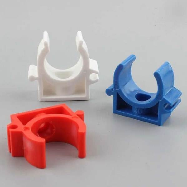 PVC Rørklemmeforbindelse Rørfittings RØD 16MM Red 16mm