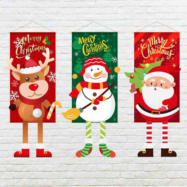 Jul Dörrbanner Fönsterskylt Banners STYLE 3 STYLE 3 Style 3