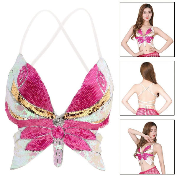 Magdans BH Performance Topp ROSE RED Rose red