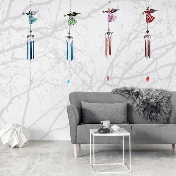 Angel Wind Bell Wind Chimes GREEN 2 2 green 2-2