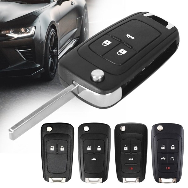 Fjernnøglekasse Bilnøgleskal 2 KNAPPER 2 KNAPPER 2 Buttons