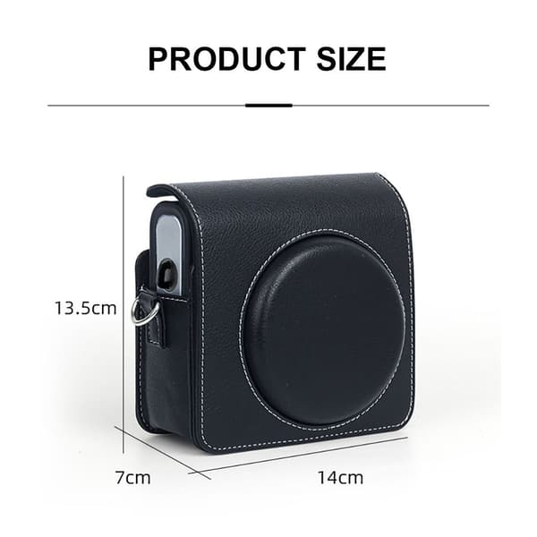 Instant Camera Case Oppbevaringsveske BRUN Brown
