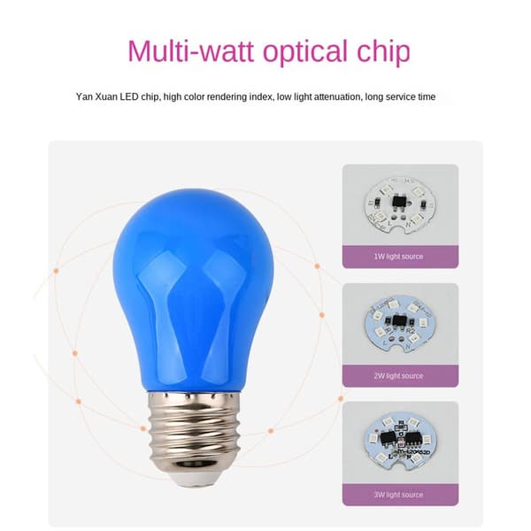 LED-lamppu ABS-lamppu BS-BLUE-1W BS-BLUE-1W