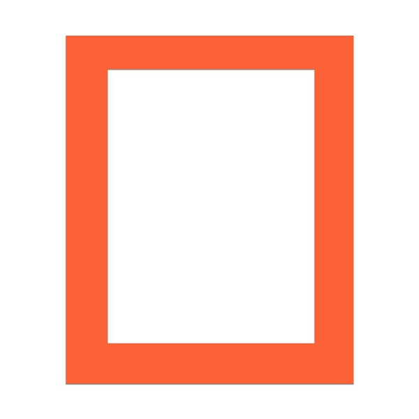 Fotomåtter Pap ORANGE orange