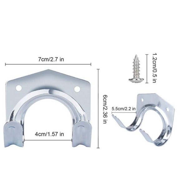5/10 stk Garage Opbevaring Kroge Skur Værktøj Tidy Hanger 5 STK 5 STK 5pcs