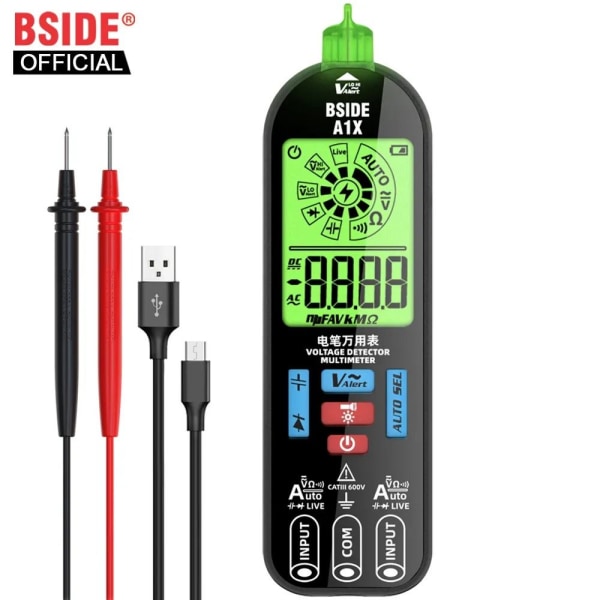 Digital multimeter Brytpunktsmätare A1X MED VÄSKA A1X MED VÄSKA A1X with Bag