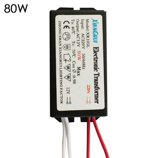 lampa elektronisk transformator 18W/28W/48W/72W/100W Adapter 80W 80W 80W