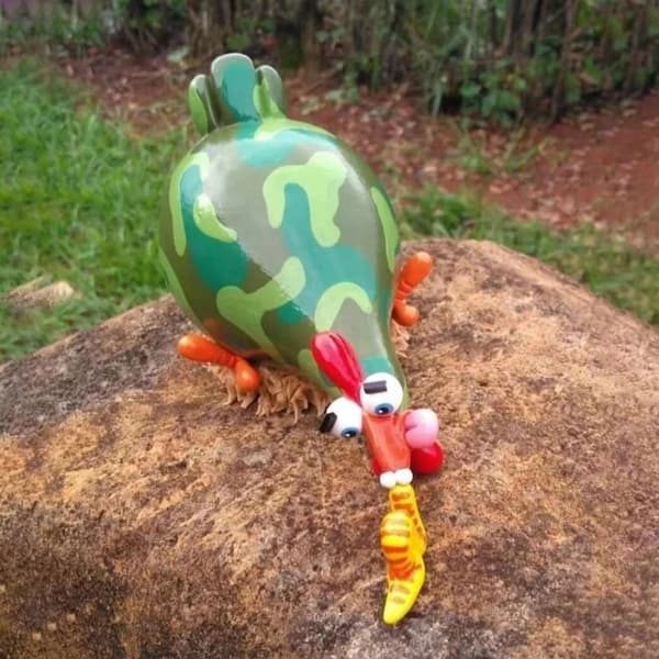 Silly Chicken Decor Kylling Ornament Decoration 2 2 2
