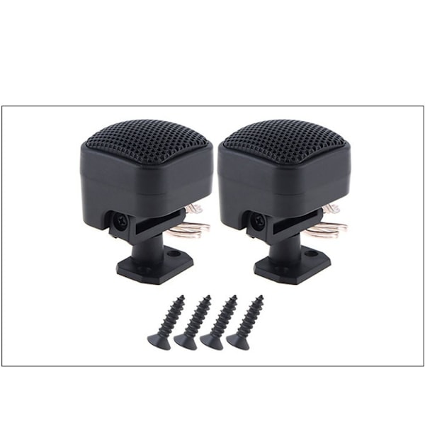 1 pari auton diskanttikaiuttimia Small Square Speaker kaiutin Black