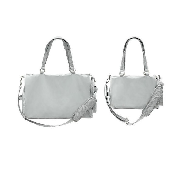 Tote Bag Enkel Skulderveske GRÅ LARGE LARGE GREY LARGE-LARGE