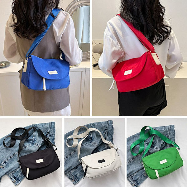 Axelväska Crossbody-väskor VIT white