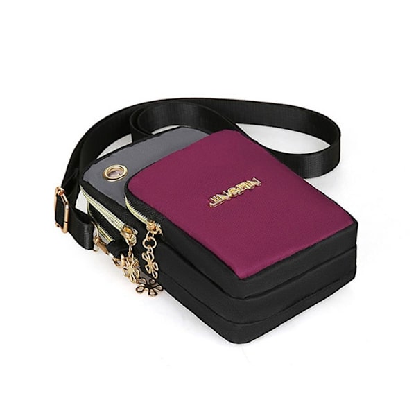 Skulder Messenger Bag Small Crossbody Tasker BLÅ blue