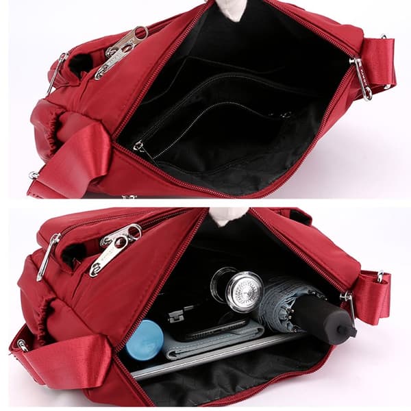 Messenger Tasker Crossbody Pack RØD red