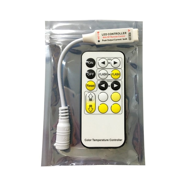 LED Light Dimmer LED Strip Controller Ljusstyrka dimmer