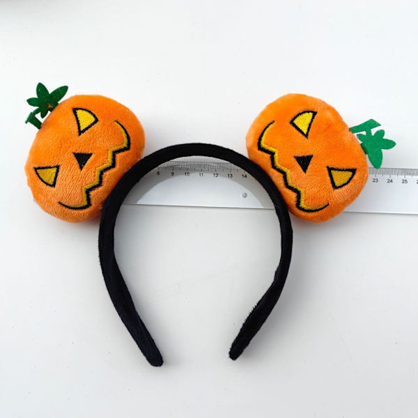 Halloween pumpa hårbåge pannband 1 1 1