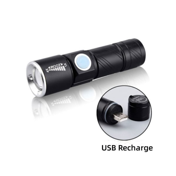 4X zoomattava taskulamppu LED taskulamppu