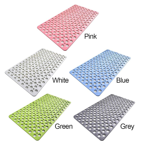 Suction Grip Mat Kylpymatot VALKOINEN 70X38CM White 70x38cm
