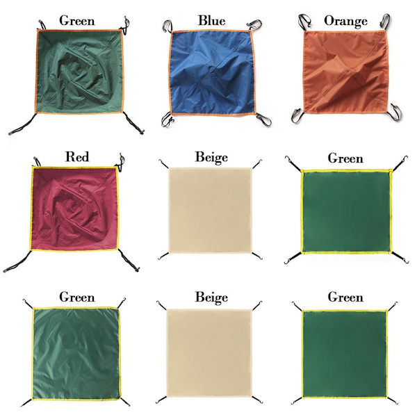 Perho/kestävä cover teltan cover GREEN 85X85CM Green 85x85cm