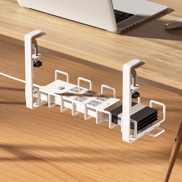 Stikkontakt Henge Holder Under Bord SORT black