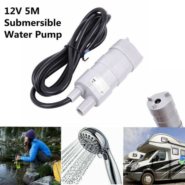 12V Högflödes Vattenpump Dränkbar Pump