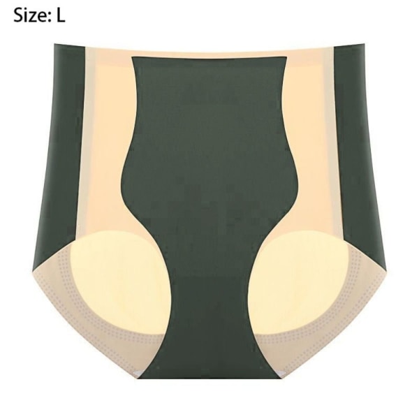 Hip Lifting Color Panel Truser Ice Silk Shaping Briefs GRØNN L green L