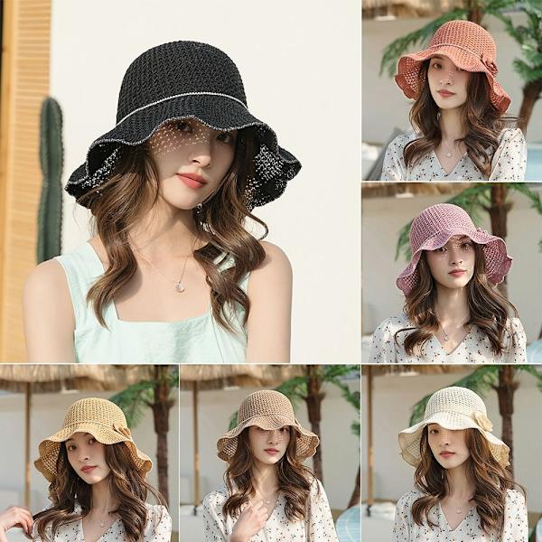 Panamahatt Fiskerhatt ROSA Pink