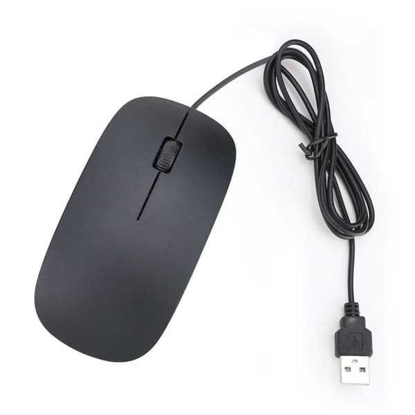 Forr Wired Mus USB Optik VIT white