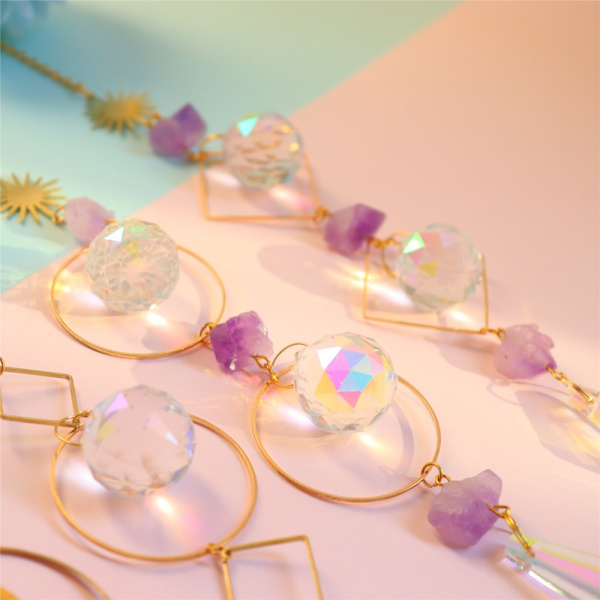 Prism Suncatcher Hängande fönsterkristaller C C C