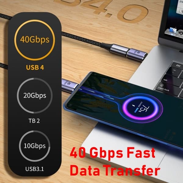 OTG Adapter USB C til Type C M TIL M LIGE A2 M TIL M LIGE M to M Straight A2