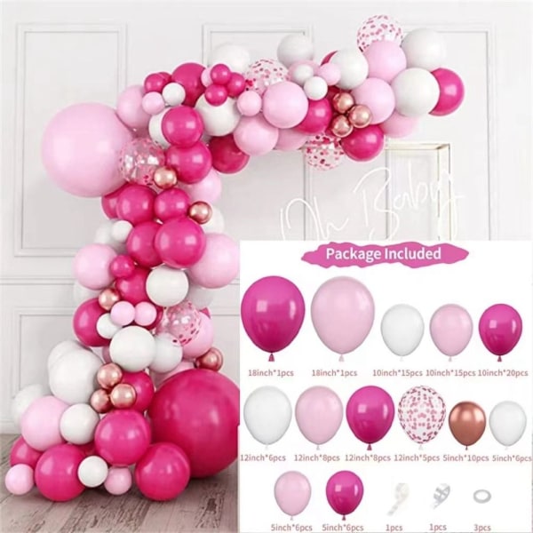 Ballongbuesett Ballonger Garland STIL 3 STIL 3