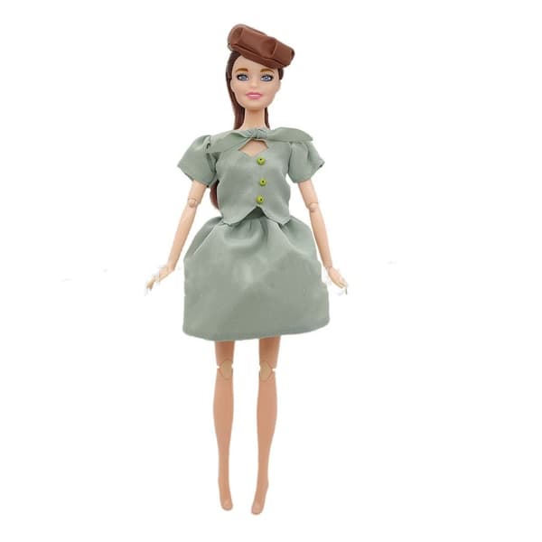 11,5" dockkappa Docka prinsesskläder 1 1 1