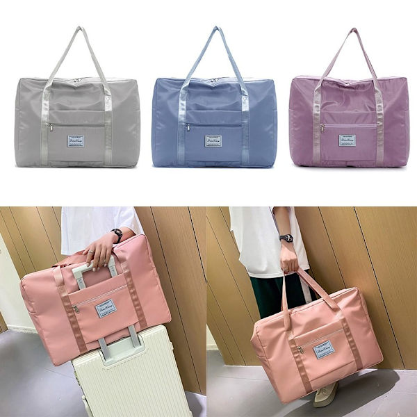 Tote Bag Travel Duffel Bags PINK M Pink M