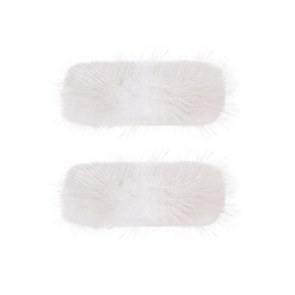 2st Skoklämma Charm Spänne VIT white