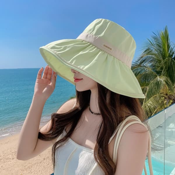 Bucket Hat Panama Cap SORT Black
