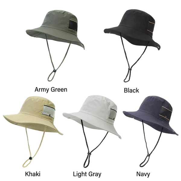 Solhat til mænd/kvinder Bucket Hat NAVY Navy