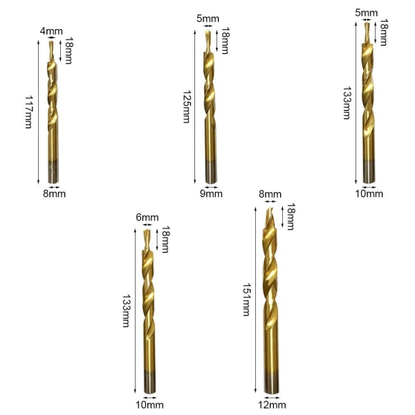 Placering af trinbor 8-42 2 8-42