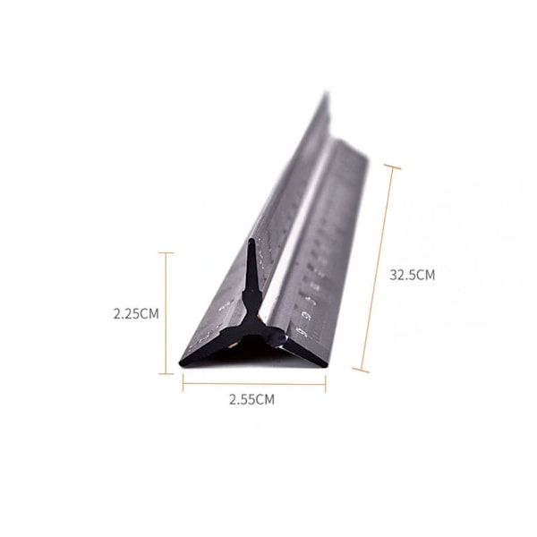 Skala linjal Triangulär linjal SVART CM SMALL SCALE CM SMALL SCALE Black CM SMALL SCALE-CM SMALL SCALE