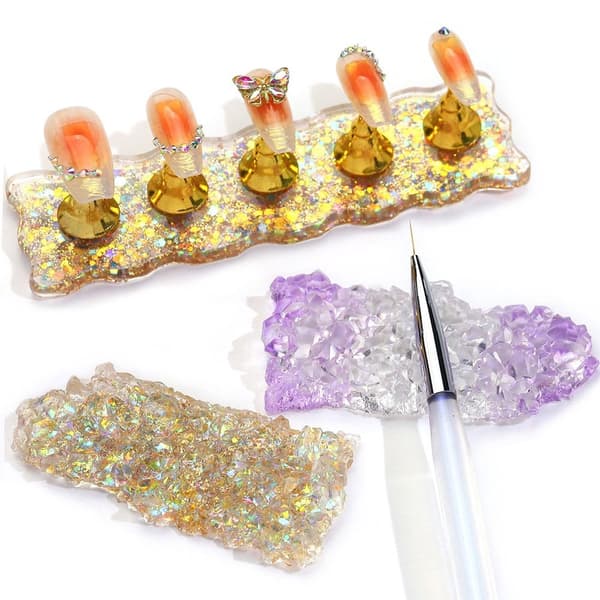 Nail Art Display -teline tekokynnet 2 2 2