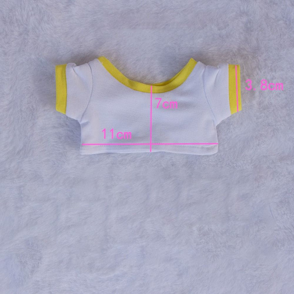 Doll Clothes Mini T-paita PUNAINEN red