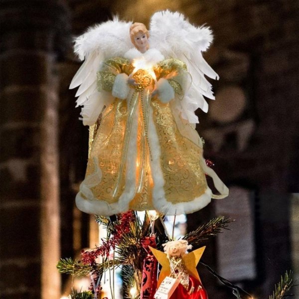 Christmas Angel Tree Topper Juletræ Top C C