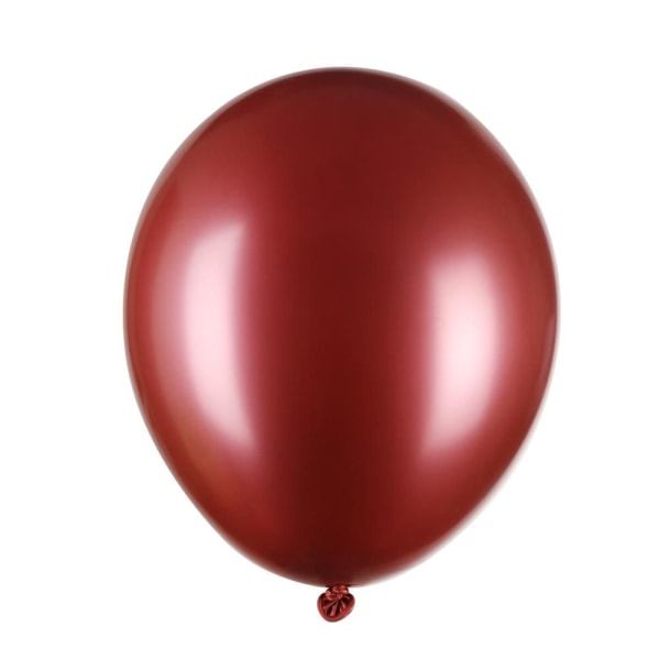 50 stk 10" Latex Ballong Oppblåsbare Leker Tykk Krom RØD